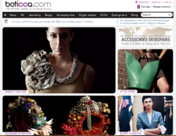 Boticca.com's homepage